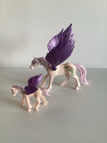 Cheval ailé playmobil - cheval, +
