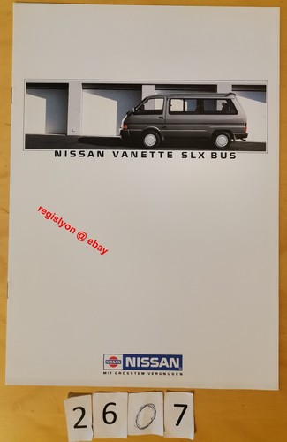 Nissan vanette slx bus - vanette,