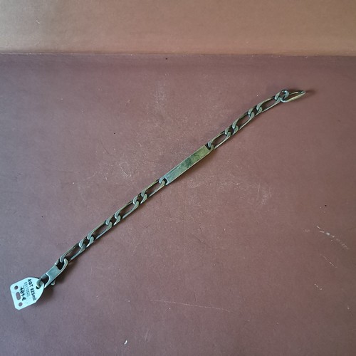 Gourmette bracelet homme