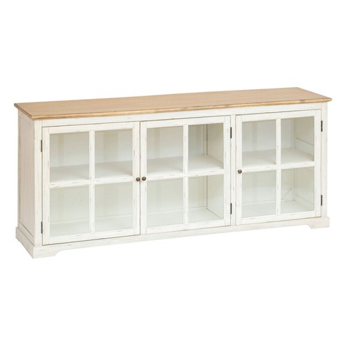 Buffet portes bois - portes, en