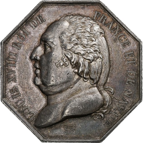 France jeton louis xviii - france,, jeton,