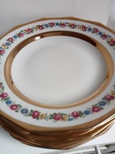 6 assiettes en porcelaine
