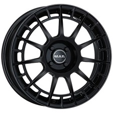 JANTES ROUES MAK NTT POUR FORD FIESTA ST 7.5X18 4X108 GLOSS BLACK PEL