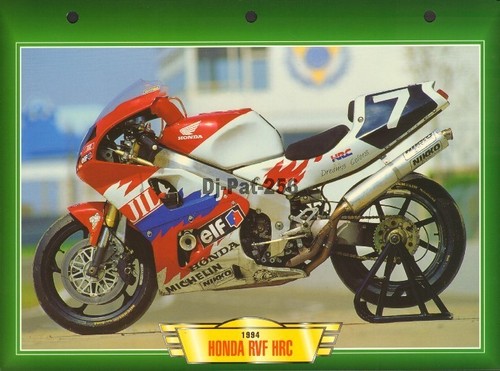 Fiche moto honda rvf - honda,