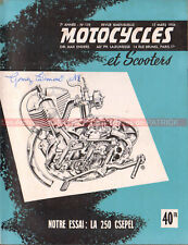 Motocycles et Scooters 119 CSEPEL 250 Starlett MONET-GOYON MOTOBECANE D45 1954