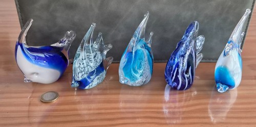 Lot poissons décoratifs en - poissons,