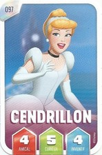 CARTE LA MAGIE DE DISNEY. LECLERC 2025. CENDRILLON N° 097