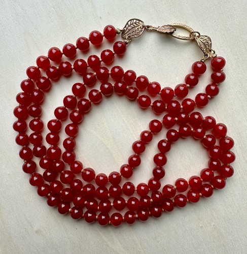 Vintage double strand - vintage, necklace