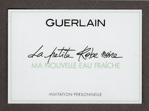 Carte publicitaire la - -,