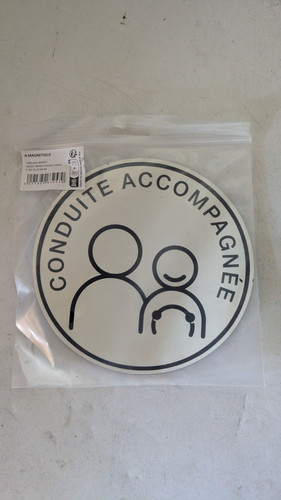 Disque conduite accompagnée - disque,