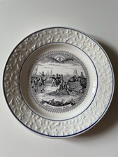 Ancienne assiette porcelaine