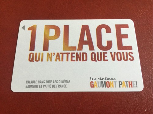 Telecarte carte cinema - telecarte,