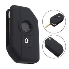 Porte clé en silicone noir