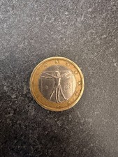 piece 1 euro  RARE  Italie
