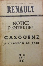 1941 RENAULT GAZOGENE A