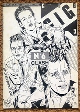 GIG n°6 1980 journal gratuit KIKI PICASSO / BAZOOKA / THE CLASH