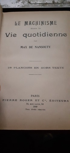 Machinisme dans vie - dans, la