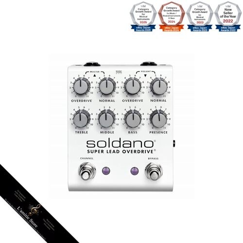 Pédale soldano slo plus - soldano/slo, super