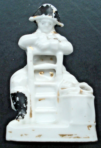 Encrier ancien porcelaine - encrier,