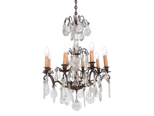 Lustre pampille cristal et - pampille,