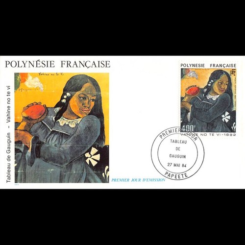 Fdc tableau de gauguin - tableau,