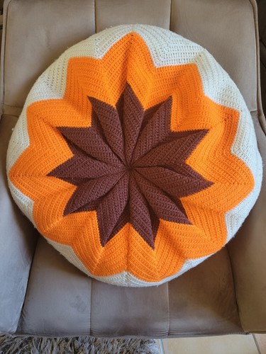 Pouf coussin sol laine - sol, tricot