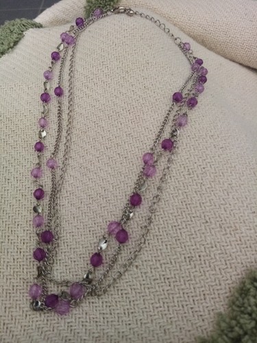 Collier sautoir ancien - ,