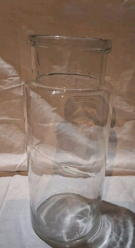 Ancien bocal verre souffle - bocal,