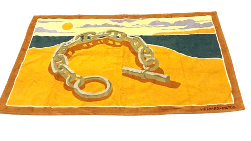 Serviette plage hermès - serviette, de