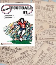 FOOTBALL 1981  PANINI 81