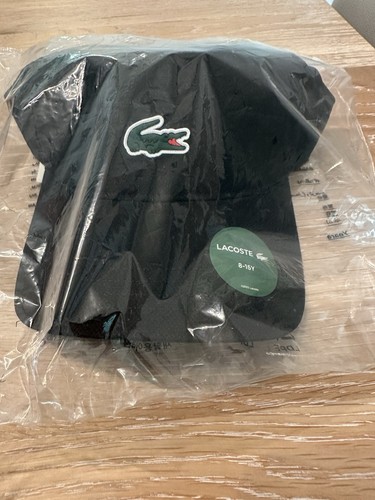 Lacoste black crocodile logo - lacoste,