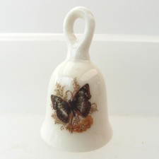 * CLOCHETTE DE COLLECTION PORCELAINE - PAPILLON N° 2