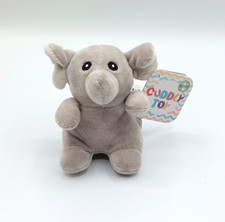 Mini peluche éléphant gris Cuddly toy ZD Trading hauteur 10 cm neuf petit doudou