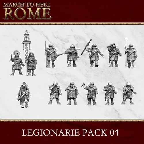 Legionnaire romain 15mm - romain,