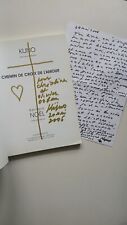Bernard NOËL - Kijno - EO monographie Illustré Envoi Signé + Lettre autographe