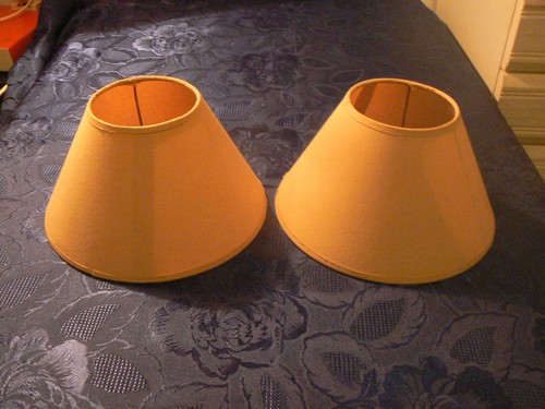 Ancienne paire abats jour - ancienne, 2