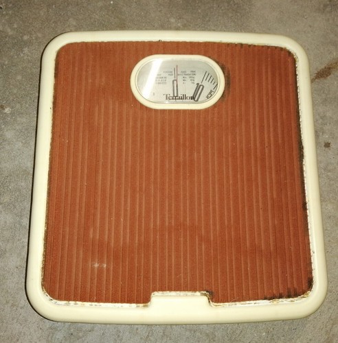 Pèse personne vintage - d4-,