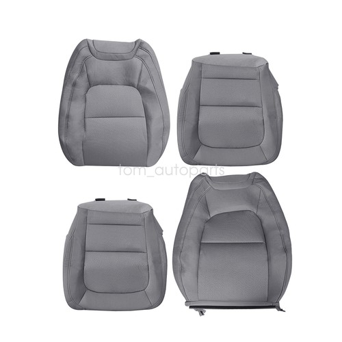 Front cloth seat - seat, dark