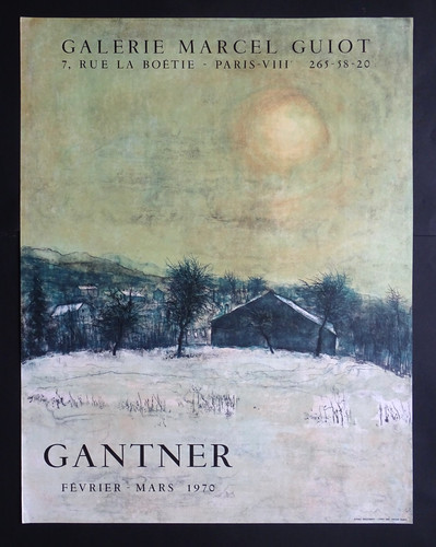 Bernard gantner affiche - bernard,