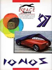 Brochure SBARRO 1997 (Lancia Ionos, Echappement.) Français / English / Italiano