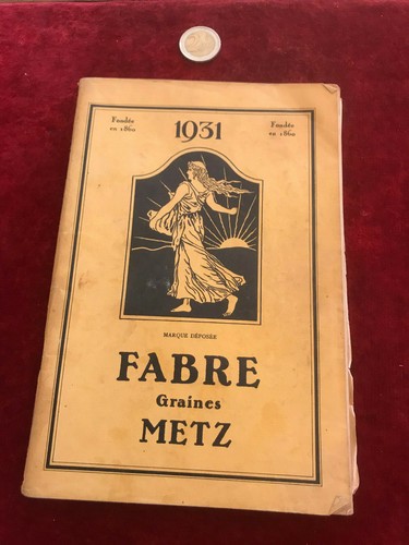 Catalogue brochure ancienne - brochure,
