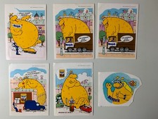 RARE LOT 6 STICKERS VINTAGE -