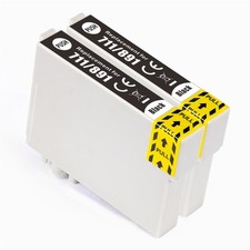 2 Noire Cartouches d'encre