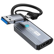 Carte d'acquisition vidéo  Carte de Capture 4K HDMI vers USB/USB C 3.0 Captur...