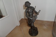 Statuette régule patine