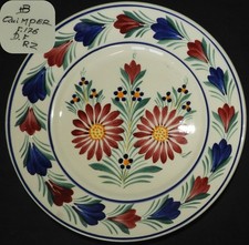 HB - QUIMPER : Assiette plate