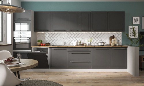 Cuisine kvantum avec plan - cuisine, de