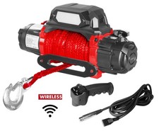 Treuil électrique 24V 5443kg câble 26m synthétique télécommande SEL550024SR