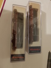 HO lot de 2 Wagons à bord