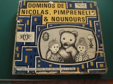 Jeu dominos - Bonne nuits les Petits - Vintage